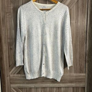 🌸 Spring Style: The Pure Alfred Sung Cardigan baby blue sunburst 🌸